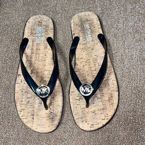 MK jet set jelly sandals